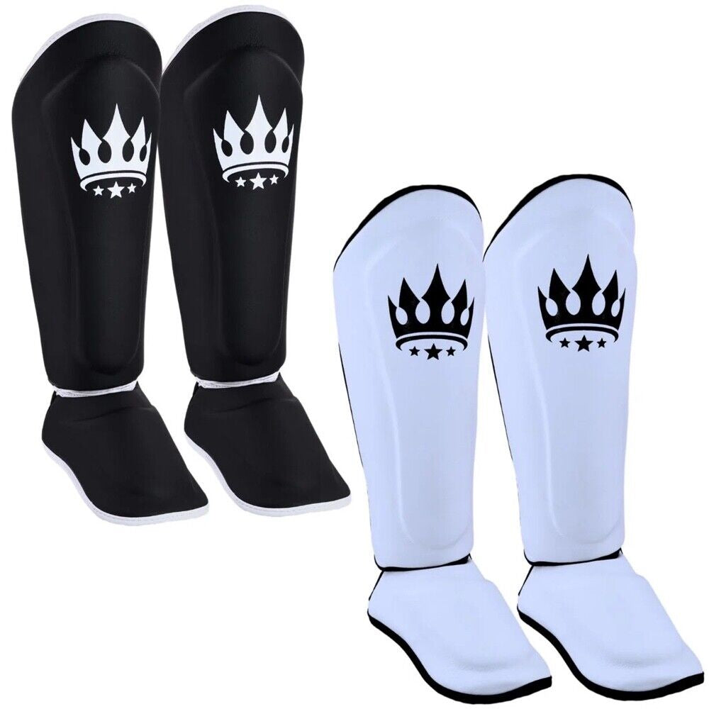 Playerz Spartech Shin Guards Muay Thai Shin Pads Adult MMA Sparring Shinguards