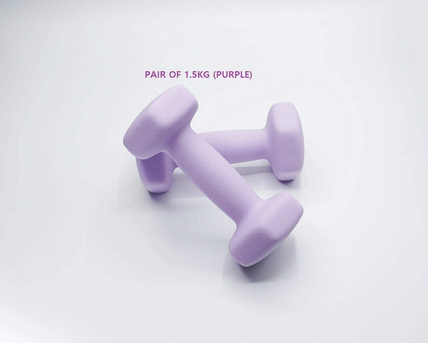 Neoprene Dumbbell Pair – Non-Slip Grip, Cast Iron Core – Gym Fitness Weights