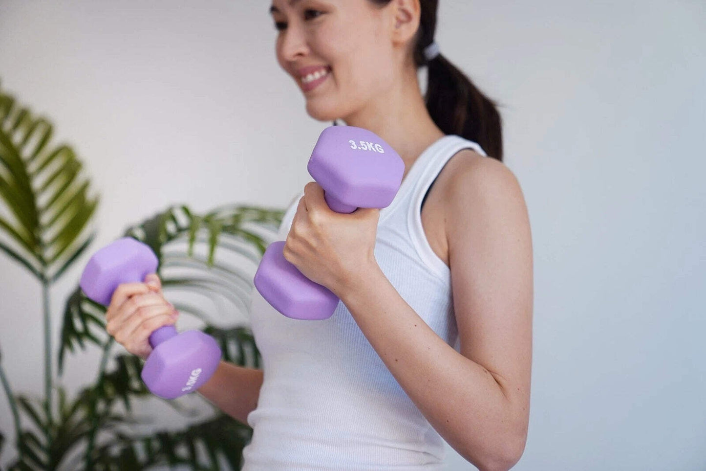 Neoprene Dumbbell Pair – Non-Slip Grip, Cast Iron Core – Gym Fitness Weights